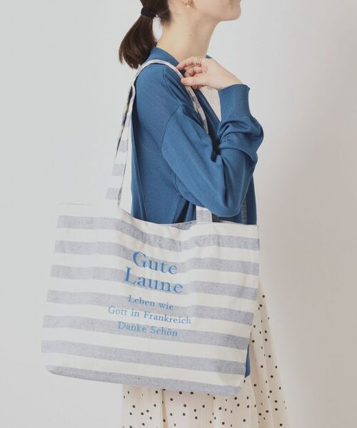 ITS'DEMO / イッツデモ トートバッグ | 【A4対応】ロゴ刺繍ラージトート | 詳細9