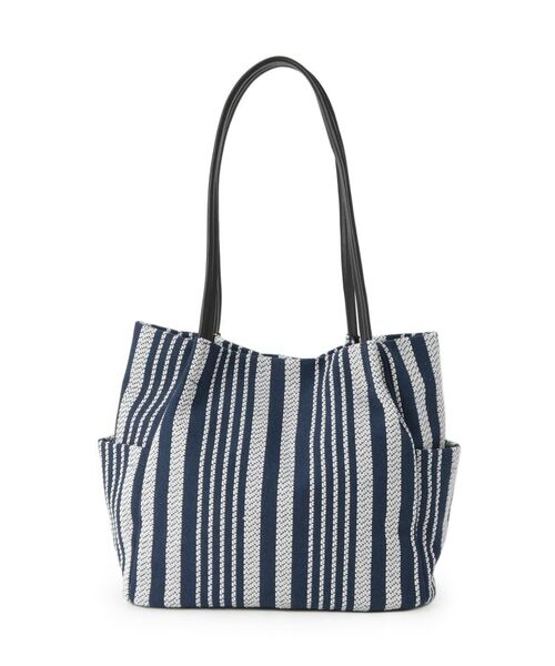 ITS'DEMO / イッツデモ トートバッグ | 【A4対応】ストライプタックトート | 詳細11
