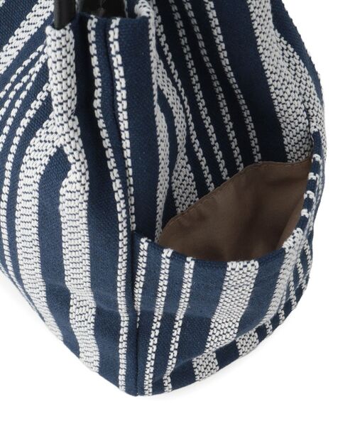 ITS'DEMO / イッツデモ トートバッグ | 【A4対応】ストライプタックトート | 詳細19