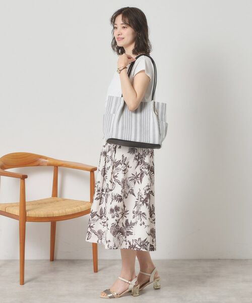 ITS'DEMO / イッツデモ トートバッグ | 【A4対応】ストライプタックトート | 詳細2