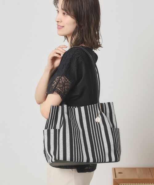 ITS'DEMO / イッツデモ トートバッグ | 【A4対応】ストライプタックトート | 詳細3