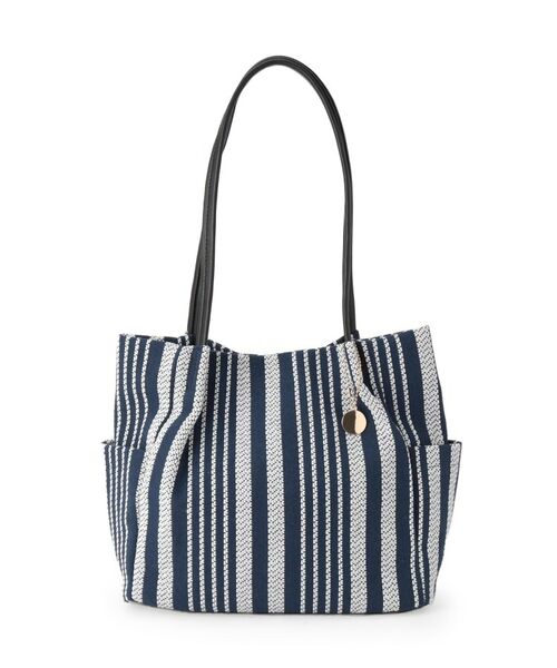 ITS'DEMO / イッツデモ トートバッグ | 【A4対応】ストライプタックトート | 詳細9
