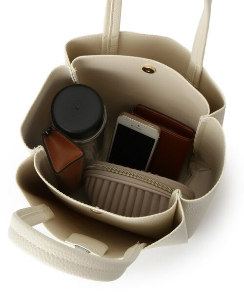 ITS'DEMO / イッツデモ トートバッグ | ベルト三層ミニトート | 詳細21