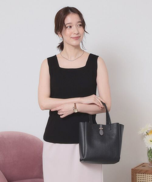 ITS'DEMO / イッツデモ トートバッグ | ベルト三層ミニトート | 詳細3