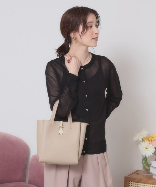 ITS'DEMO / イッツデモ トートバッグ | ベルト三層ミニトート | 詳細7