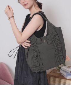 ITS'DEMO / イッツデモ トートバッグ | 【A4対応】フリルラウンドトート