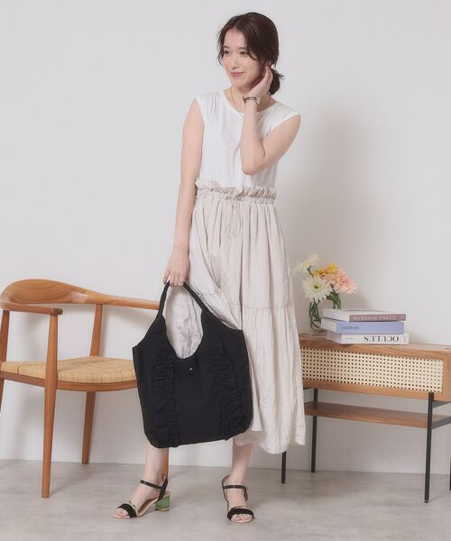 ITS'DEMO / イッツデモ トートバッグ | 【A4対応】フリルラウンドトート | 詳細4