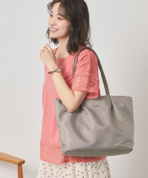 ITS'DEMO / イッツデモ トートバッグ | 【8ポケット】撥水タックA4トート | 詳細1