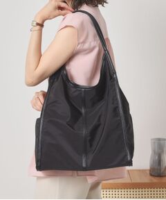 ITS'DEMO / イッツデモ トートバッグ | 【A4対応／9ポケット】合皮パイピング多ポケトート