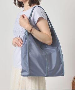 ITS'DEMO / イッツデモ トートバッグ | 【A4対応／9ポケット】合皮パイピング多ポケトート