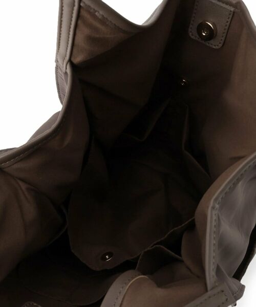 ITS'DEMO / イッツデモ トートバッグ | 【A4対応／9ポケット】合皮パイピング多ポケトート | 詳細23