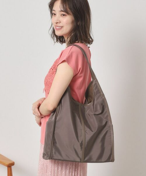 ITS'DEMO / イッツデモ トートバッグ | 【A4対応／9ポケット】合皮パイピング多ポケトート | 詳細7