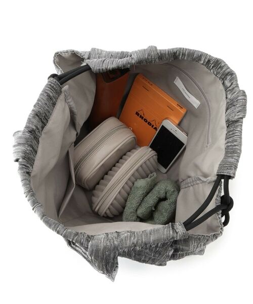 ITS'DEMO / イッツデモ トートバッグ | 【A4対応】シアー巾着トート | 詳細17