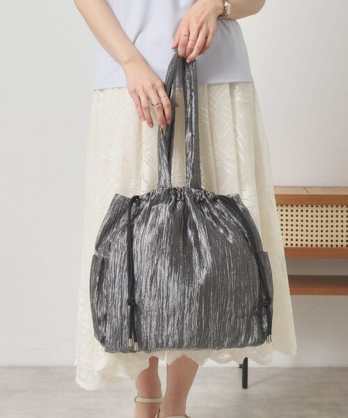 ITS'DEMO / イッツデモ トートバッグ | 【A4対応】シアー巾着トート | 詳細5