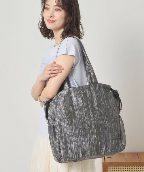 ITS'DEMO / イッツデモ トートバッグ | 【A4対応】シアー巾着トート | 詳細6