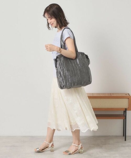ITS'DEMO / イッツデモ トートバッグ | 【A4対応】シアー巾着トート | 詳細7