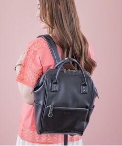 ITS'DEMO / イッツデモ リュック・バックパック | ＜anello＞合皮口金リュック