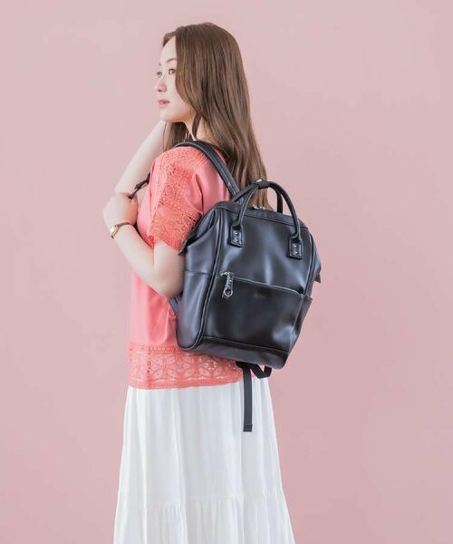 ITS'DEMO / イッツデモ リュック・バックパック | ＜anello＞合皮口金リュック | 詳細2