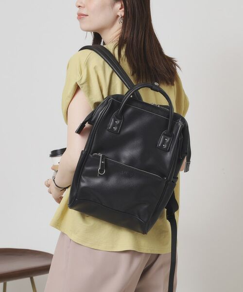 ITS'DEMO / イッツデモ リュック・バックパック | ＜anello＞合皮口金リュック | 詳細5
