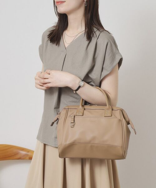 ITS'DEMO / イッツデモ ショルダーバッグ | ＜anello＞合皮口金2WAYショルダー | 詳細12