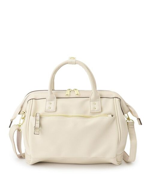 ITS'DEMO / イッツデモ ショルダーバッグ | ＜anello＞合皮口金2WAYショルダー | 詳細14