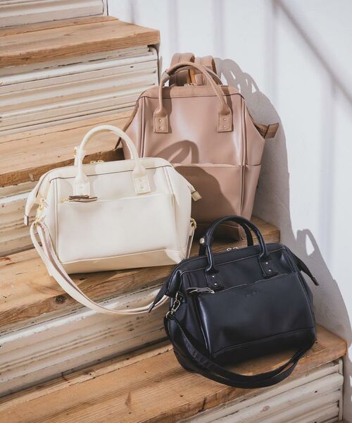 ITS'DEMO / イッツデモ ショルダーバッグ | ＜anello＞合皮口金2WAYショルダー | 詳細28