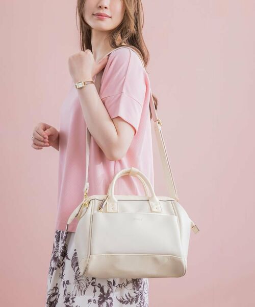 ITS'DEMO / イッツデモ ショルダーバッグ | ＜anello＞合皮口金2WAYショルダー | 詳細3