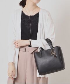 ITS'DEMO / イッツデモ トートバッグ | チャーム付き2WAYトート