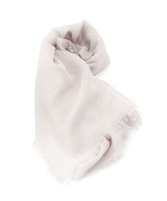 ITS'DEMO / イッツデモ マフラー・ショール・スヌード・ストール | 【UV／手洗い可】綿麻無地ストール