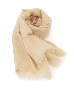 ITS'DEMO / イッツデモ マフラー・ショール・スヌード・ストール | 【UV／手洗い可】綿麻無地ストール