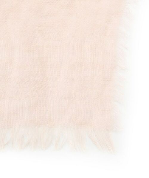 ITS'DEMO / イッツデモ マフラー・ショール・スヌード・ストール | 【UV／手洗い可】綿麻無地ストール | 詳細2