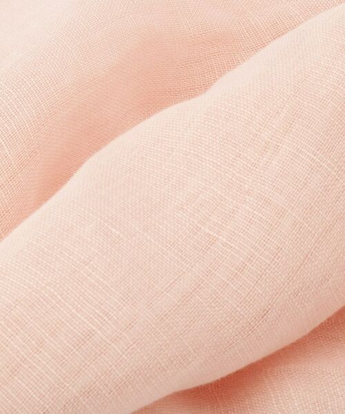 ITS'DEMO / イッツデモ マフラー・ショール・スヌード・ストール | 【UV／手洗い可】綿麻無地ストール | 詳細3