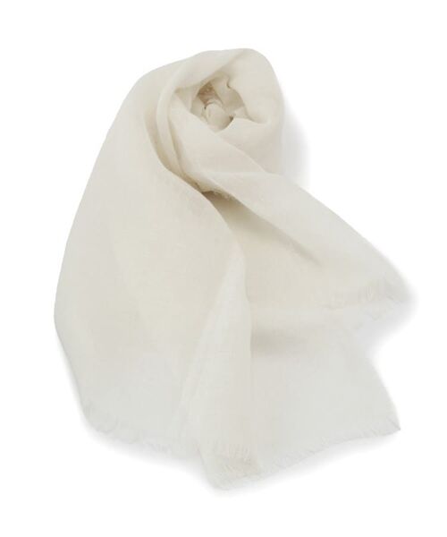 ITS'DEMO/イッツデモ 【UV/手洗い可】綿麻無地ストール ライトベージュ(051) 00(フリーサイズ) ITS'DEMO/イッツデモ 【UV/手洗い可】綿麻無地ストール ライトベージュ(051) 00(フリーサイズ)