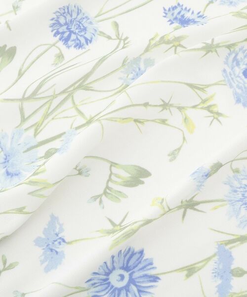 ITS'DEMO / イッツデモ バンダナ・スカーフ | 【接触冷感／UV／手洗い可】ボタニカル柄ひし形スカーフ | 詳細2