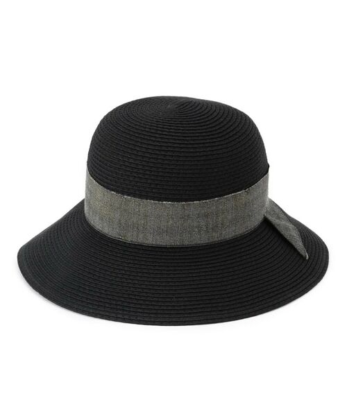 ITS'DEMO / イッツデモ ハット | 【畳める／サイズ調整可／手洗い可】コンパクトラメリボンハット | 詳細1