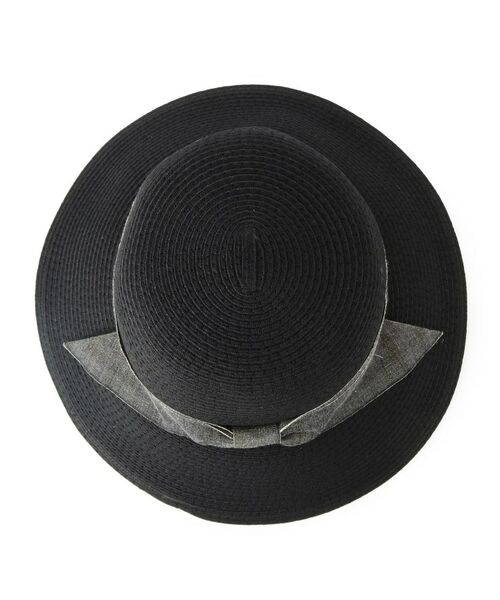 ITS'DEMO / イッツデモ ハット | 【畳める／サイズ調整可／手洗い可】コンパクトラメリボンハット | 詳細2