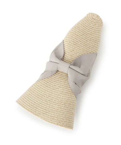 ITS'DEMO / イッツデモ ハット | 【畳める／サイズ調整可／手洗い可】コンパクトリボンハット | 詳細11