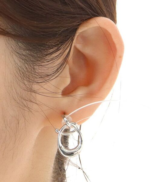 ITS'DEMO / イッツデモ ピアス・イヤリング | ドローイングピアス | 詳細3