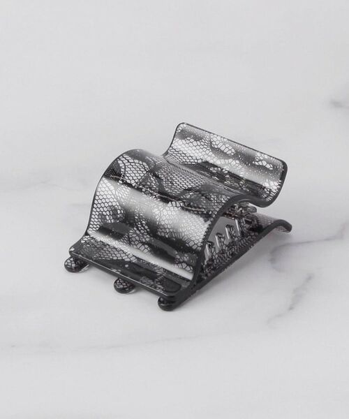 ITS'DEMO / イッツデモ ヘアアクセサリー | ワイドウェーブレースクリップ | 詳細2