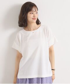 ITS'DEMO / イッツデモ カットソー | 【接触冷感／吸水速乾／洗濯機OK】サカリバ袖タックプルオーバー