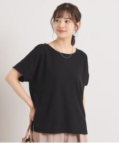 ITS'DEMO / イッツデモ カットソー | 【接触冷感／吸水速乾／洗濯機OK】サカリバ袖タックプルオーバー