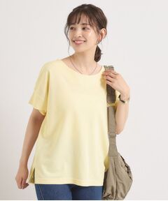 ITS'DEMO / イッツデモ カットソー | 【接触冷感／吸水速乾／洗濯機OK】サカリバ袖タックプルオーバー