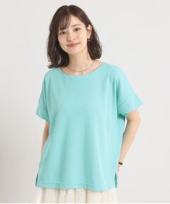 ITS'DEMO / イッツデモ カットソー | 【接触冷感／吸水速乾／洗濯機OK】サカリバ袖タックプルオーバー