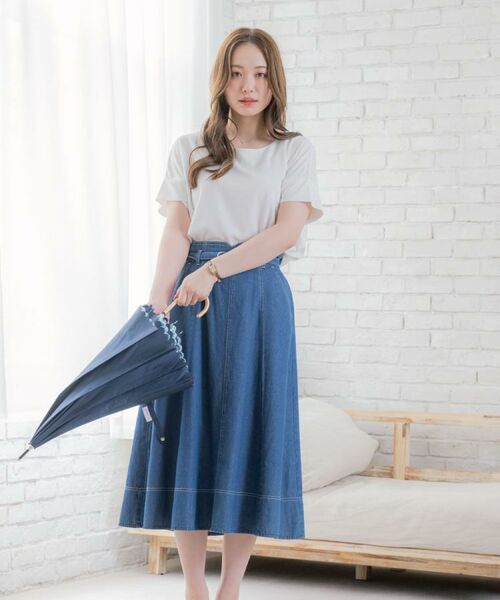 ITS'DEMO / イッツデモ カットソー | 【接触冷感／吸水速乾／洗濯機OK】サカリバ袖タックプルオーバー | 詳細10