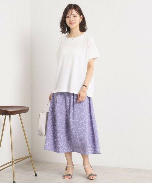 ITS'DEMO / イッツデモ カットソー | 【接触冷感／吸水速乾／洗濯機OK】サカリバ袖タックプルオーバー | 詳細13