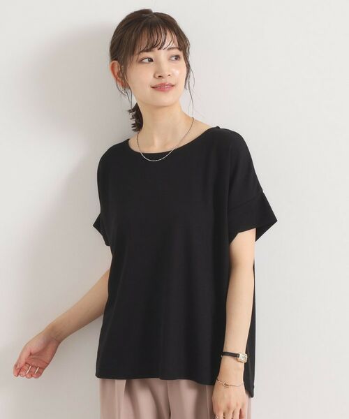 ITS'DEMO / イッツデモ カットソー | 【接触冷感／吸水速乾／洗濯機OK】サカリバ袖タックプルオーバー | 詳細15