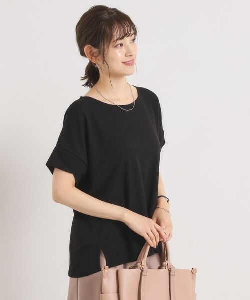 ITS'DEMO / イッツデモ カットソー | 【接触冷感／吸水速乾／洗濯機OK】サカリバ袖タックプルオーバー | 詳細16