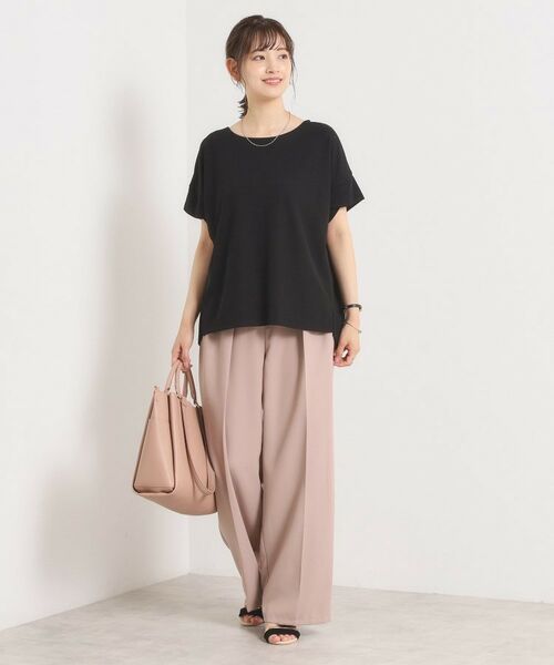 ITS'DEMO / イッツデモ カットソー | 【接触冷感／吸水速乾／洗濯機OK】サカリバ袖タックプルオーバー | 詳細17