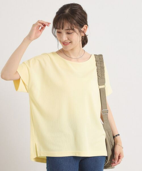 ITS'DEMO / イッツデモ カットソー | 【接触冷感／吸水速乾／洗濯機OK】サカリバ袖タックプルオーバー | 詳細19