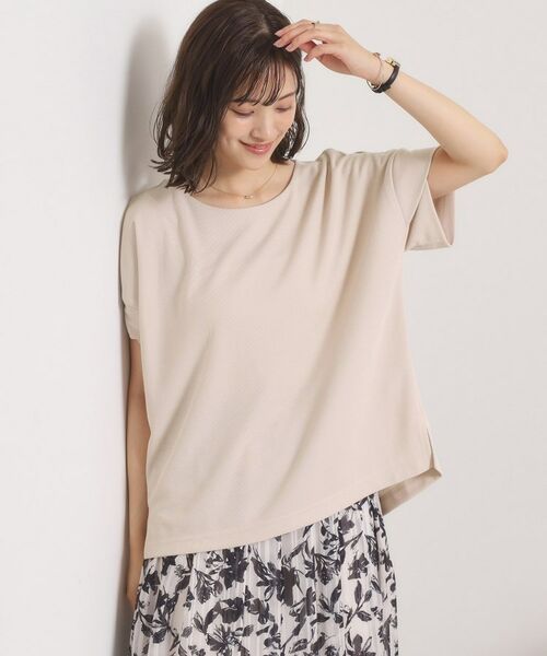 ITS'DEMO / イッツデモ カットソー | 【接触冷感／吸水速乾／洗濯機OK】サカリバ袖タックプルオーバー | 詳細23